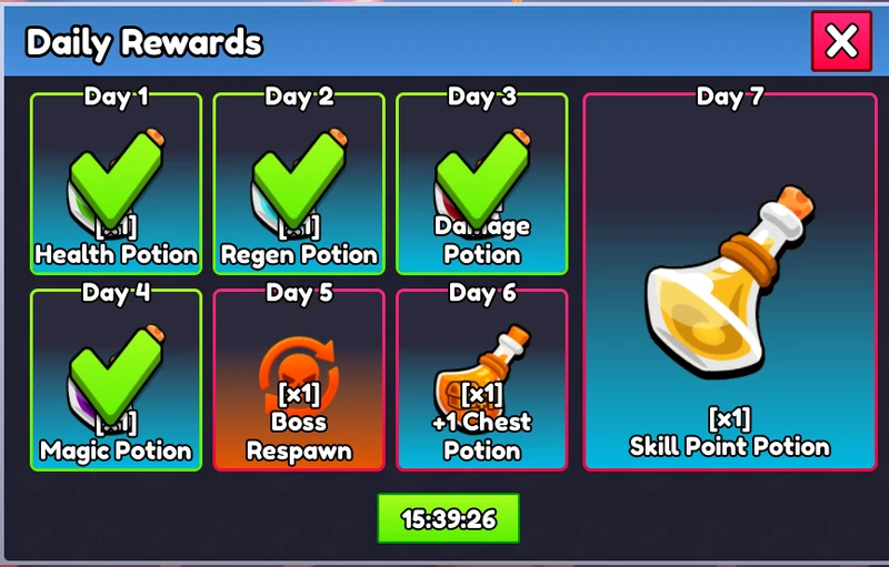 Infinite Stats Pass Rewards